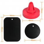 Wholesale Universal Magnetic Air Vent Car Mount Holder QY (Red)